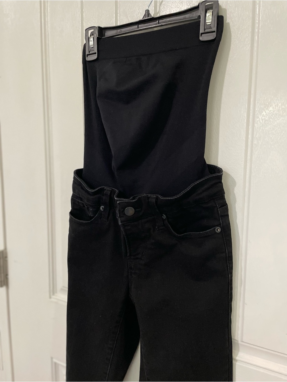 BLANQI Denim Black Maternity Skinny Jeans